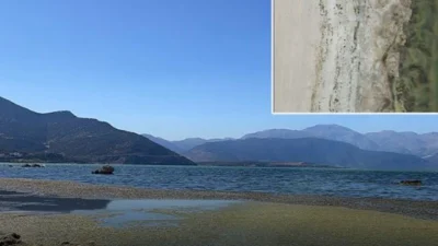 Eğirdir Gölü’nde Sular 2 Metre Çekildi, Koku Tehdidi Başladı