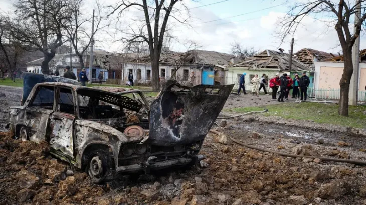 Ukrayna Rus Mühimmat Deposunu Hedef Aldı