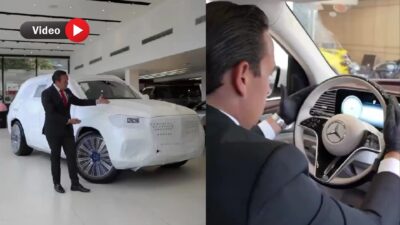 Mercedes’in 40 Milyon TL’lik Aracın Açılışı