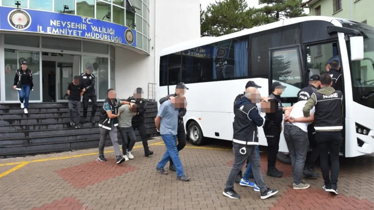 Nevşehir’de Ahmet Şahan Narkoçelik operasyonu: 50 kişi gözaltına alındı