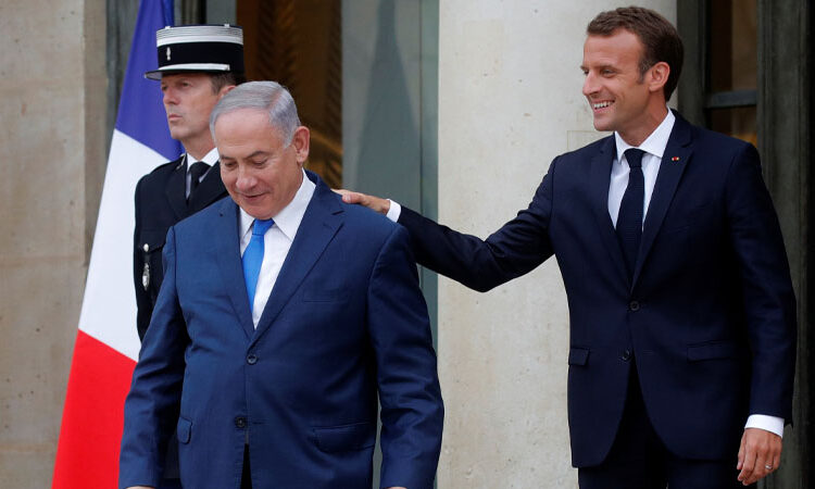 Macron İsrail için dünyaya çağrı yaptı! Netanyahu Macron’u tehdit etti! “Aşırıya gidiyorsun”