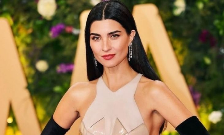 Tuba Büyüküstün, moda haftasına damga vurdu!