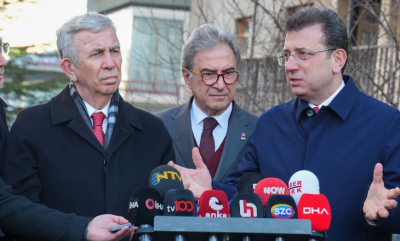 İmamoğlu ve Yavaş, Özdağ’ın annesini ziyaret etti