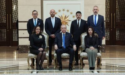 5 ülkenin büyükelçisinden Cumhurbaşkanı Erdoğan’a güven mektubu