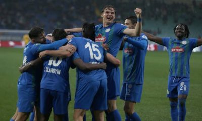 Çaykur Rizespor evinde Eyüpspor’u tek golle geçti