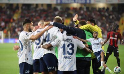 Antep’te kazanan Fenerbahçe