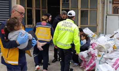4 yaşındaki çocuk, 4 metreden düştü