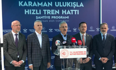 Bakan Uraloğlu: Hızlı tren hattı, uluslararası taşımacılığın kapısını aralayacak