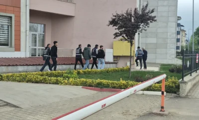 Sahte polis vurgununda 5 tutuklama