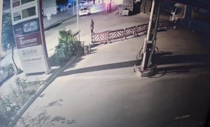 Eski eşini sokak ortasında ayağından vurdu! O anlar kamerada