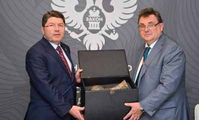 Bakan Tunç, Rus mevkidaşıyla görüştü