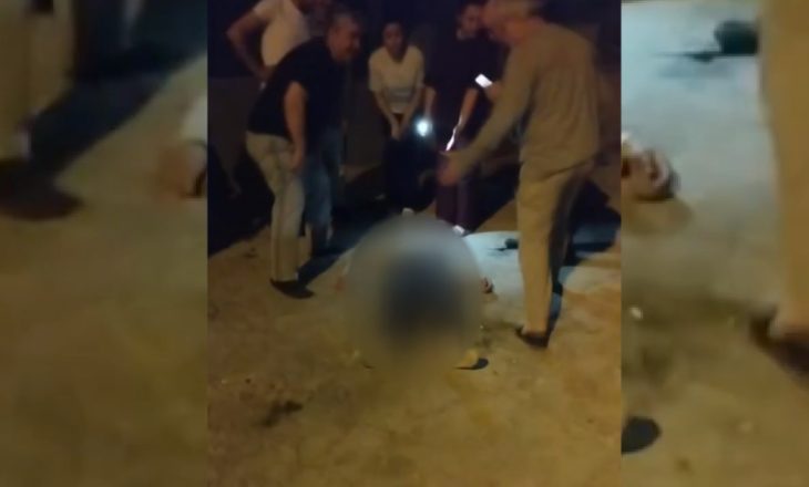Eski nişanlısını elinde bıçakla evinde gördü, balkondan atladı