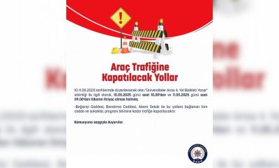 Ankara’da ‘bisiklet yarışı’ dolayısıyla bazı yollar trafiğe kapatılabilecek