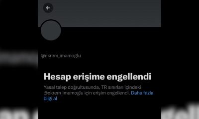 Ekrem İmamoğlu’nun X hesabına erişim engeli