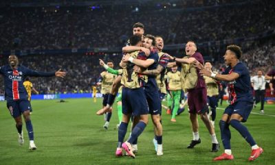 Paris Saint-Germain tarihinde ilk kez Şampiyonlar Ligi şampiyonu