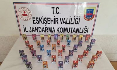 Jandarmadan elektronik sigara operasyonu
