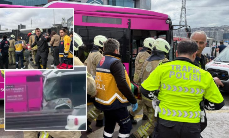 Beylikdüzü’nde metrobüs kazası