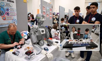 6. Uluslararası Kelebek Robot Olimpiyatları başladı