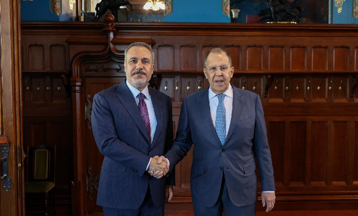 Fidan ve Lavrov Moskova’da bir araya geldi