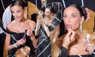 Met Gala’ya köpeğiyle damga vurdu