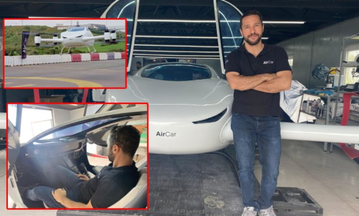 Türkiye’nin uçan otomobili havalandı