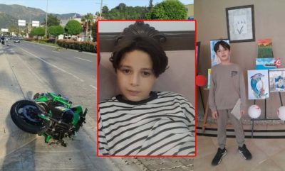 Motosikletin çarptığı 12 yaşındaki Görkem Mehmet öldü