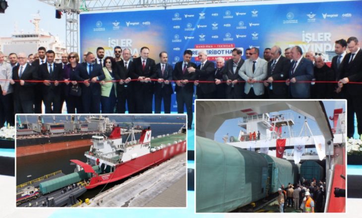 ‘Tren Ferry’ seferine başladı
