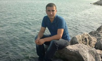 Beton pompasının haznesine sıkıştı