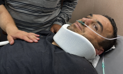 AA muhabiri işgalci İsrail’in saldırısında yaralandı
