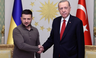 Cumhurbaşkanı Erdoğan, Ukrayna Devlet Başkanı Zelenskiy ile görüştü