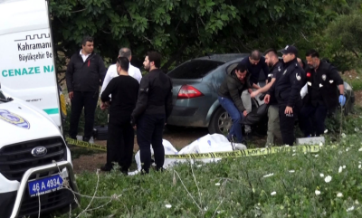 Otomobilinde tüfekle öldürülmüş halde bulundu