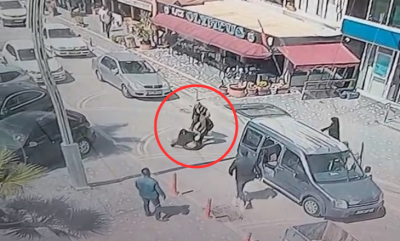 Eski eşini güpegündüz kaçırmaya kalktı