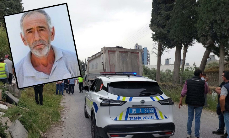Kamyonun çarptığı temizlik işçisi hayatını kaybetti