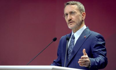 Altun, Suriye Enformasyon Bakanı Mustafa ile görüştü