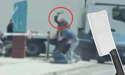 Trafikte satırlı saldırı: Şüpheli tutuklandı