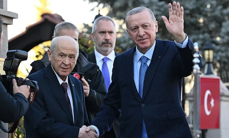Erdoğan – Bahçeli görüşmesi sona erdi