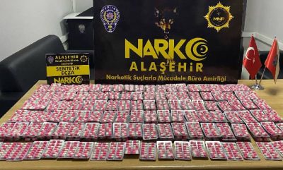 Araçtan binlerce sentetik hap çıktı