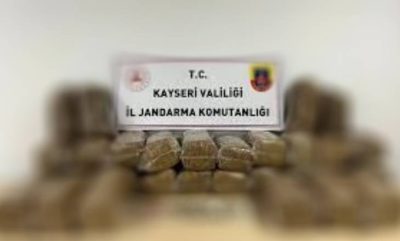 Kayseri’de 1,5 ton kaçak tütün ele geçirildi