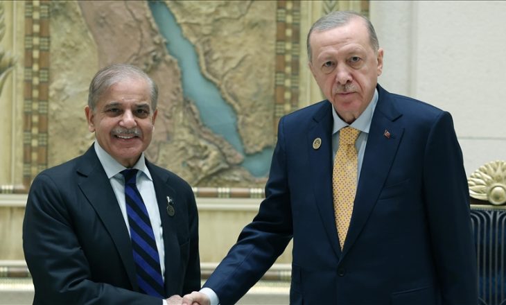 Erdoğan ile görüştü, destek için teşekkür etti